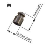 Csőtisztító fúvóka 1/4" 055 3+1