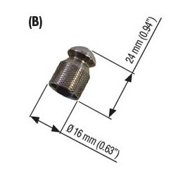 Csőtisztító fúvóka 1/4" 055 3+1