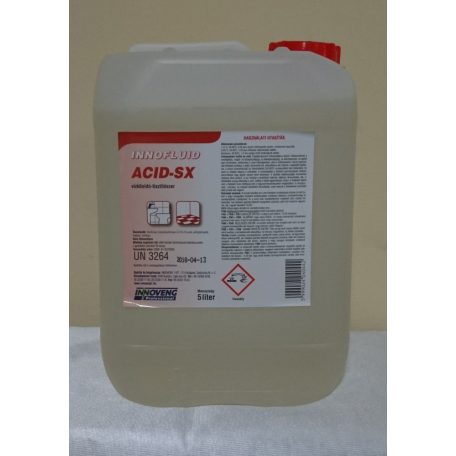 INNOFLUID ACID SX 5l/kanna magas zsíroldó hatású vízkő- és rozsdaoldó 