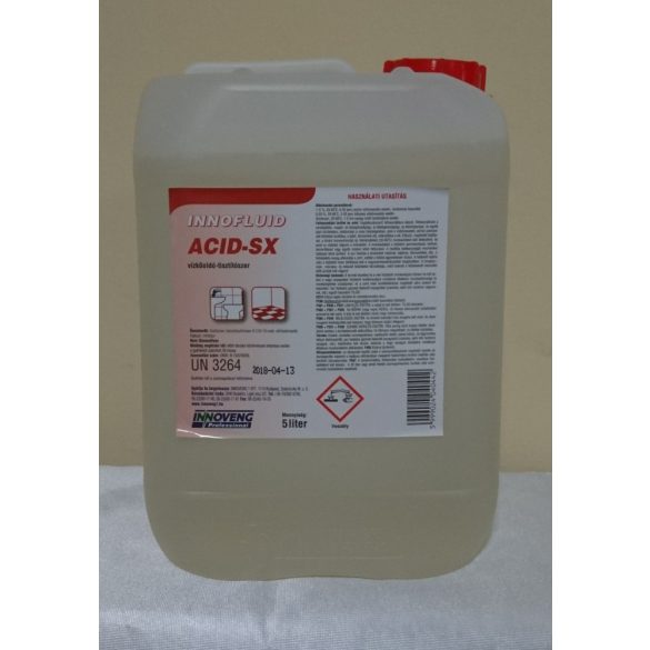INNOFLUID ACID SX 5l/kanna magas zsíroldó hatású vízkő- és rozsdaoldó 