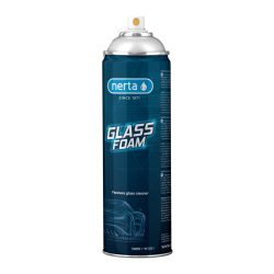  NERTA GLASS FOAM Aerosol, ablaktisztító hab, 500 ml spray flakkon