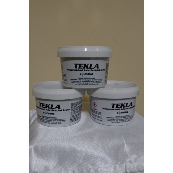 TEKLA 500 gr-os kiszerelésű ipari kéztisztítószer erősen szennyezett kézre