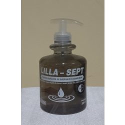   LILLA-SEPT 500 mlit. pumpás flakkon fertőtlenítő hatású illatos folyékony szappan