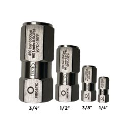 Visszacsapó szelep 1/4" INOX MECATIC