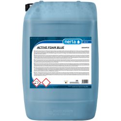 NERTA ACTIVE FOAM BLUE, Kék aktív habsampon, 25 lit. kanna