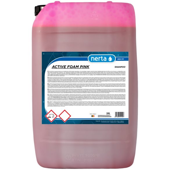 NERTA ACTIVE FOAM PINK, rózsaszín aktívhab 25 lit. kanna