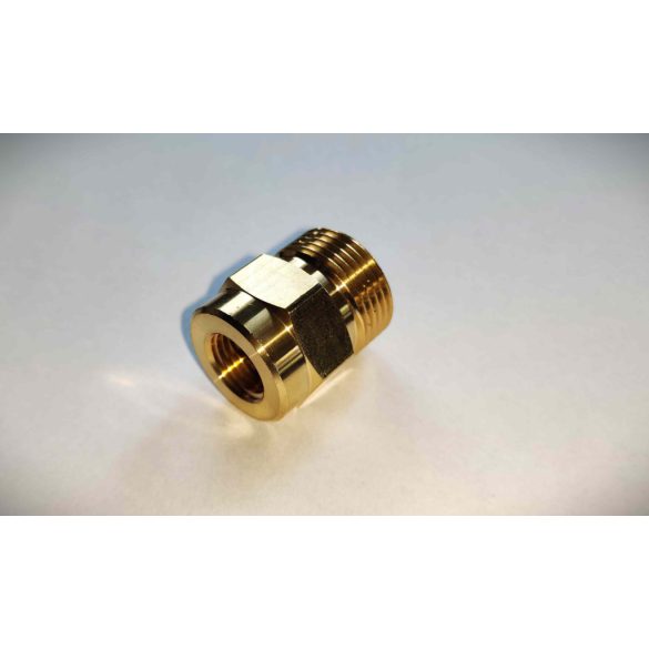 Csatlakozó, átalakító ARF G1/4F - M22x1,5M, Réz