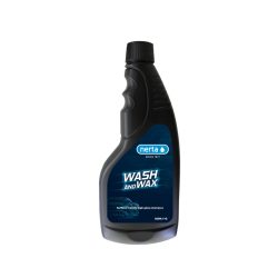 NERTA WASH & WAX autósampon+vax, 500ml flakkon